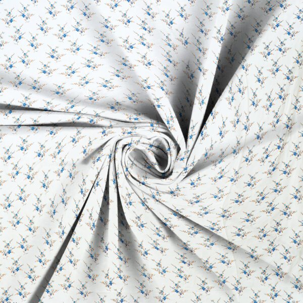 Home Stuff Since 1994 | 100% Cotton Moon BEDSHEET | 210 TC Printed Size Bedsheet for Double Bed with 2 Pillow Cover (Bed Sheet - 90 x 100 Inch) (Pillow Cover - 17 X 27 Inch) (Color - WHITE & BLUE) - Image 5
