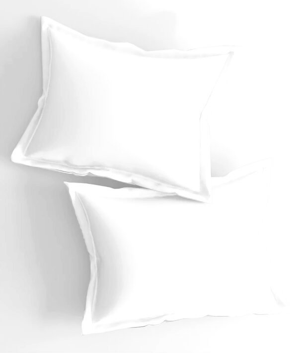 Home Stuff Since 1994| Double Bedsheet with 2 Pillow Covers, 300 TC Ultra Satin Premium Bedding Set, Aesthetic Home Décor, Gift for Couples, Wedding, Anniversary, Date Night - White - Image 5