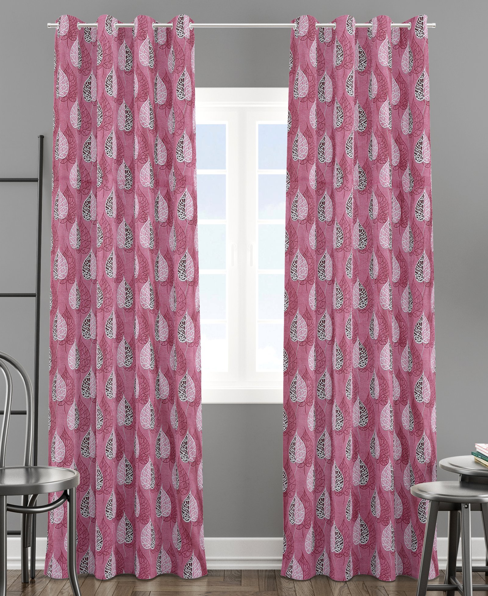 Home Stuff Since 1994| Elegant Knitted Curtain for Door & Window | Light Filtering Curtain | 7 Ft. (213 × 122 cm) PACK OF 1